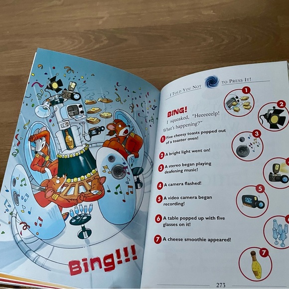 Geronimo Stilton Hardcover - Back in Time - Book 2 from Journey in Time Series - Picture 6 of 7